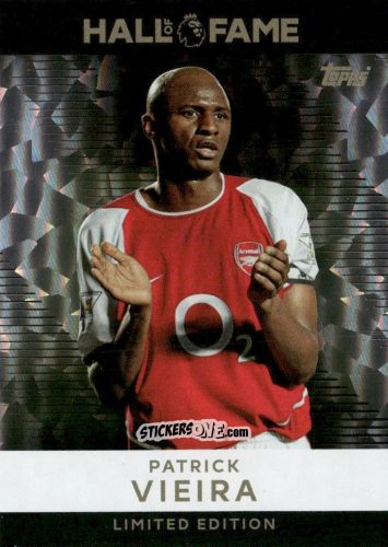 Sticker Patrick Vieira - Premier League 2026 Trading Cards
 n. HOF7 - Topps
