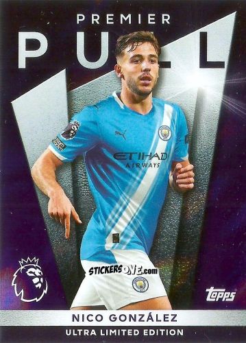 Figurina Nico González - Premier League 2026 Trading Cards
 n. PP12 - Topps