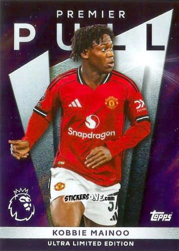 Sticker Kobbie Mainoo - Premier League 2026 Trading Cards
 n. PP13 - Topps