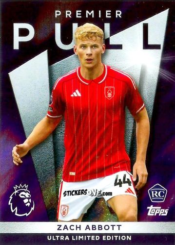 Cromo Zach Abbott - Premier League 2026 Trading Cards
 n. PP16 - Topps