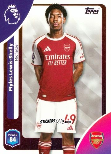 Sticker Myles Lewis-Skelly - Premier League 2026 Trading Cards
 n. 9 - Topps