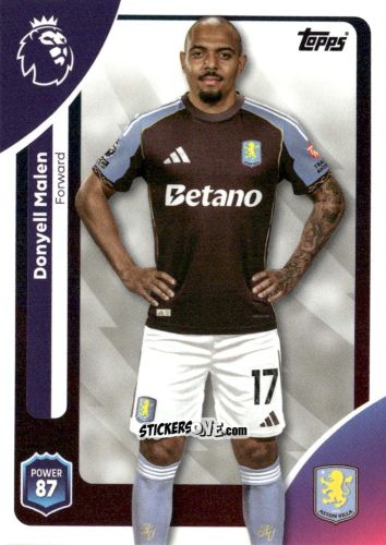 Figurina Donyell Malen - Premier League 2026 Trading Cards
 n. 32 - Topps