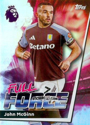 Cromo John McGinn - Premier League 2026 Trading Cards
 n. 35 - Topps