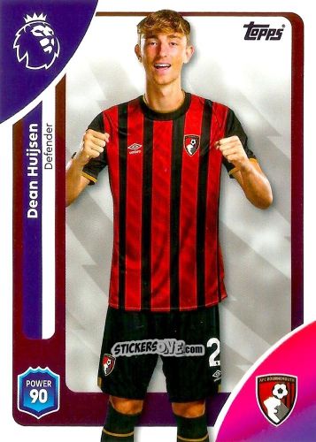 Sticker Dean Huijsen - Premier League 2026 Trading Cards
 n. 40 - Topps