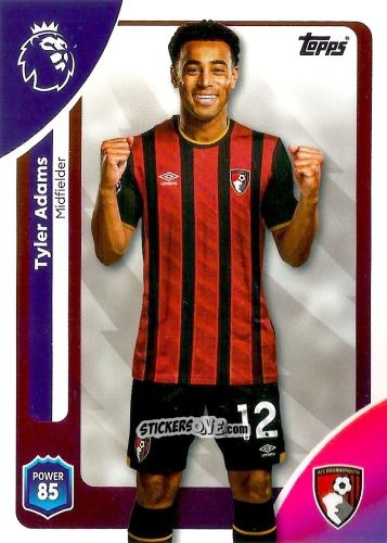 Cromo Tyler Adams - Premier League 2026 Trading Cards
 n. 43 - Topps