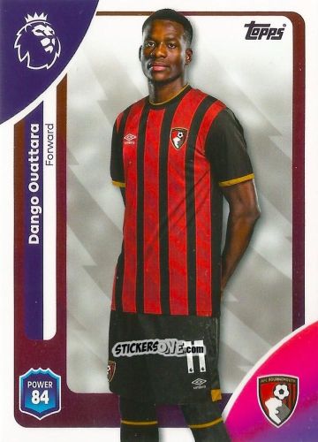 Sticker Dango Ouattara - Premier League 2026 Trading Cards
 n. 50 - Topps