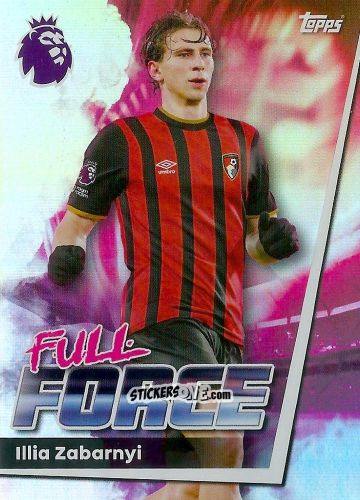 Sticker Illia Zabarnyi - Premier League 2026 Trading Cards
 n. 53 - Topps