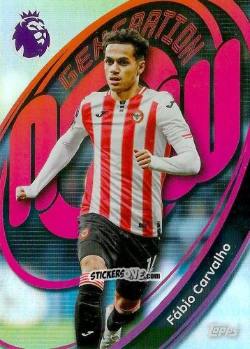 Cromo Fábio Carvalho - Premier League 2026 Trading Cards
 n. 70 - Topps
