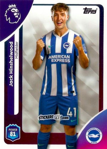 Cromo Jack Hinshelwood - Premier League 2026 Trading Cards
 n. 78 - Topps