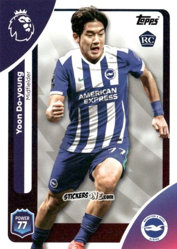 Cromo Yoon Do-young - Premier League 2026 Trading Cards
 n. 81 - Topps