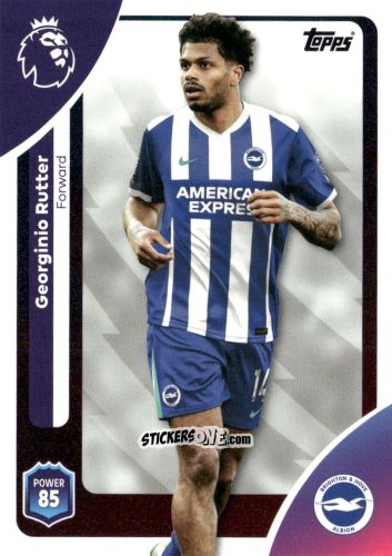 Cromo Georginio Rutter - Premier League 2026 Trading Cards
 n. 86 - Topps