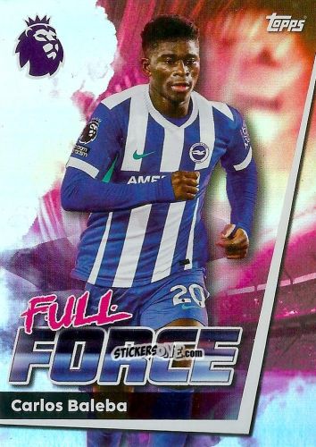 Cromo Carlos Baleba - Premier League 2026 Trading Cards
 n. 89 - Topps