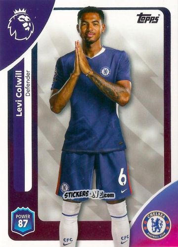 Sticker Levi Colwill - Premier League 2026 Trading Cards
 n. 93 - Topps