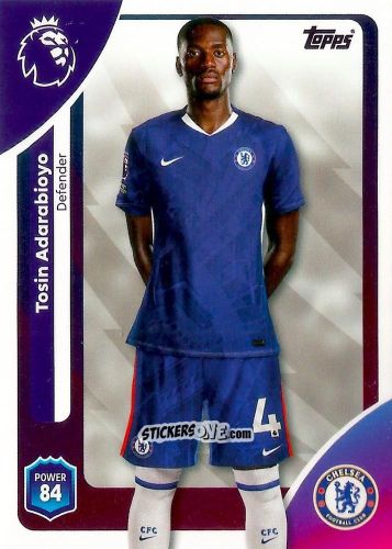 Figurina Tosin Adarabioyo - Premier League 2026 Trading Cards
 n. 94 - Topps