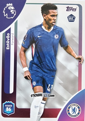 Cromo Estêvão - Premier League 2026 Trading Cards
 n. 105 - Topps