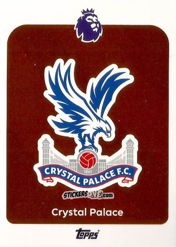 Cromo Team Badge - Premier League 2026 Trading Cards
 n. 109 - Topps