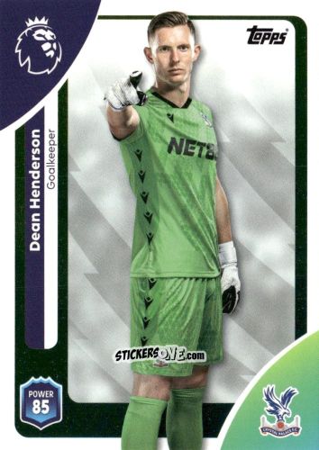 Figurina Dean Henderson - Premier League 2026 Trading Cards
 n. 110 - Topps