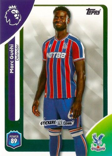 Sticker Marc Guéhi - Premier League 2026 Trading Cards
 n. 114 - Topps
