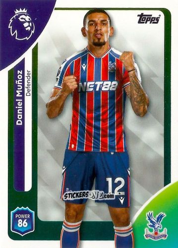Sticker Daniel Muñoz - Premier League 2026 Trading Cards
 n. 116 - Topps