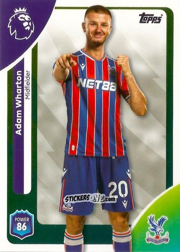Sticker Adam Wharton - Premier League 2026 Trading Cards
 n. 117 - Topps