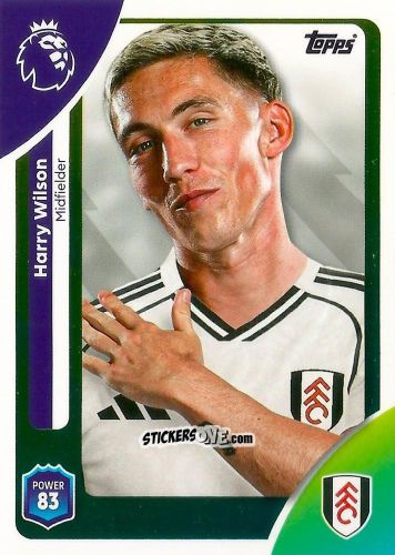 Cromo Harry Wilson - Premier League 2026 Trading Cards
 n. 156 - Topps