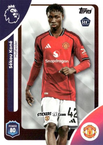 Sticker Sékou Koné - Premier League 2026 Trading Cards
 n. 205 - Topps