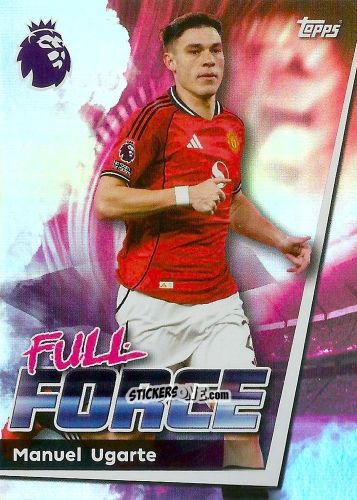 Sticker Manuel Ugarte - Premier League 2026 Trading Cards
 n. 215 - Topps