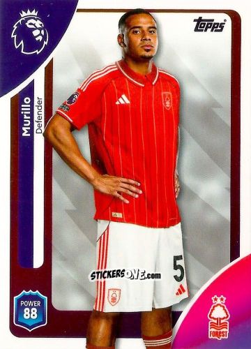 Sticker Murillo - Premier League 2026 Trading Cards
 n. 239 - Topps