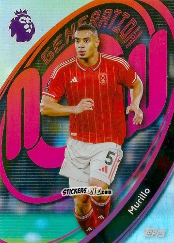 Sticker Murillo - Premier League 2026 Trading Cards
 n. 250 - Topps