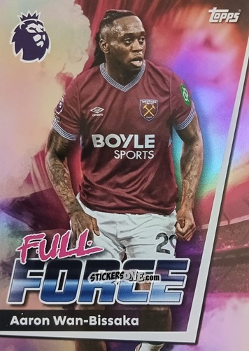 Sticker Aaron Wan-Bissaka - Premier League 2026 Trading Cards
 n. 287 - Topps