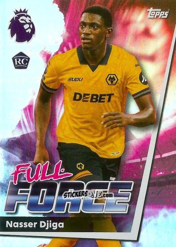 Cromo Nasser Djiga - Premier League 2026 Trading Cards
 n. 305 - Topps