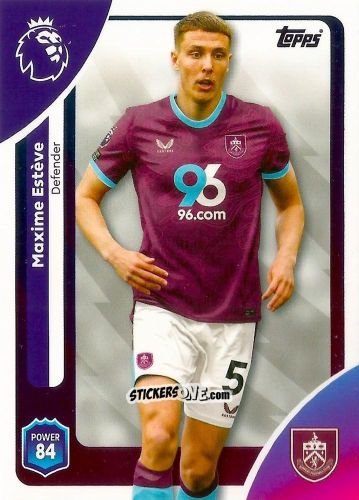 Figurina Maxime Estève - Premier League 2026 Trading Cards
 n. 309 - Topps