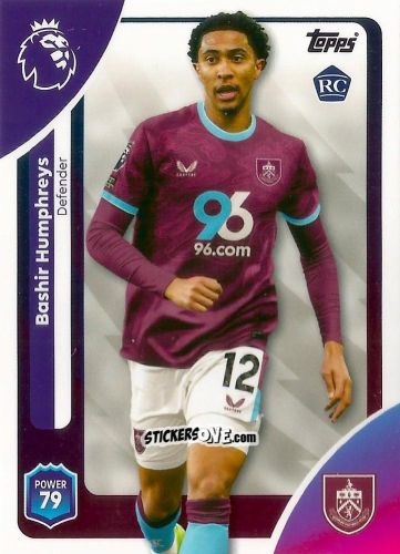 Cromo Bashir Humphreys - Premier League 2026 Trading Cards
 n. 310 - Topps