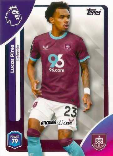 Cromo Lucas Pires - Premier League 2026 Trading Cards
 n. 312 - Topps