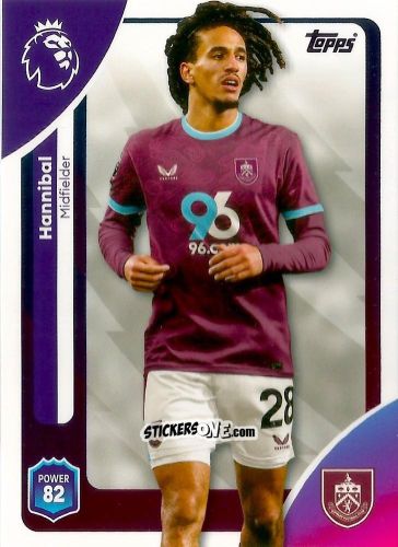 Cromo Hannibal - Premier League 2026 Trading Cards
 n. 316 - Topps