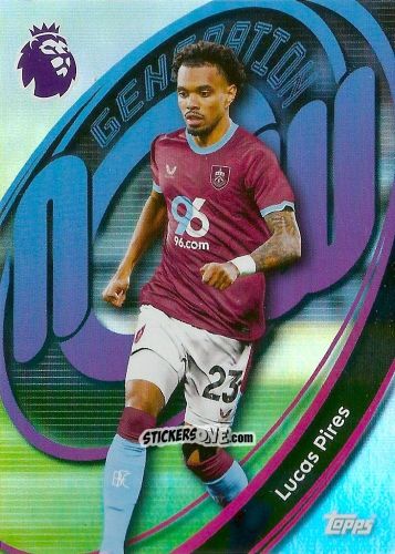 Figurina Lucas Pires - Premier League 2026 Trading Cards
 n. 322 - Topps