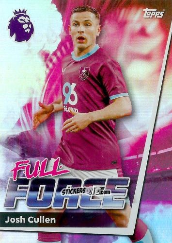 Sticker Josh Cullen - Premier League 2026 Trading Cards
 n. 323 - Topps