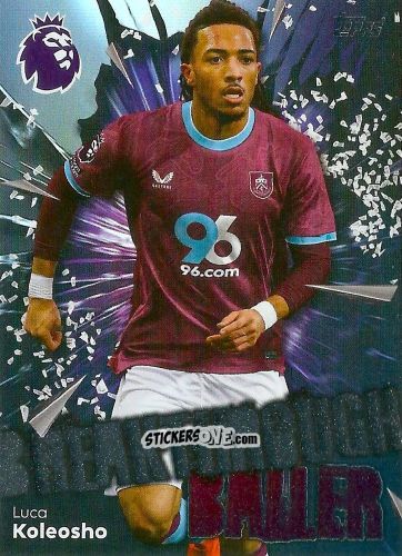 Sticker Luca Koleosho - Premier League 2026 Trading Cards
 n. 324 - Topps