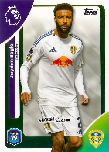 Cromo Jayden Bogle - Premier League 2026 Trading Cards
 n. 329 - Topps