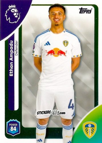 Figurina Ethan Ampadu - Premier League 2026 Trading Cards
 n. 330 - Topps