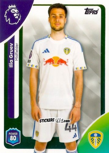 Figurina Ilia Gruev - Premier League 2026 Trading Cards
 n. 333 - Topps