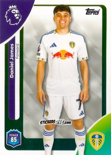 Figurina Daniel James - Premier League 2026 Trading Cards
 n. 337 - Topps