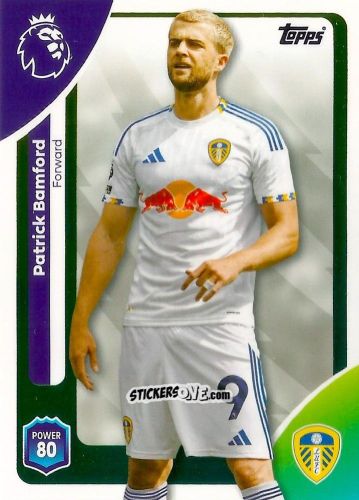 Sticker Patrick Bamford - Premier League 2026 Trading Cards
 n. 338 - Topps