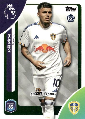 Figurina Joël Piroe - Premier League 2026 Trading Cards
 n. 339 - Topps