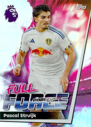 Figurina Pascal Struijk - Premier League 2026 Trading Cards
 n. 341 - Topps