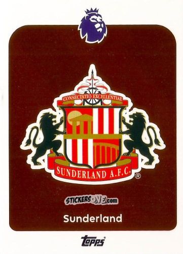 Cromo Team Badge - Premier League 2026 Trading Cards
 n. 343 - Topps