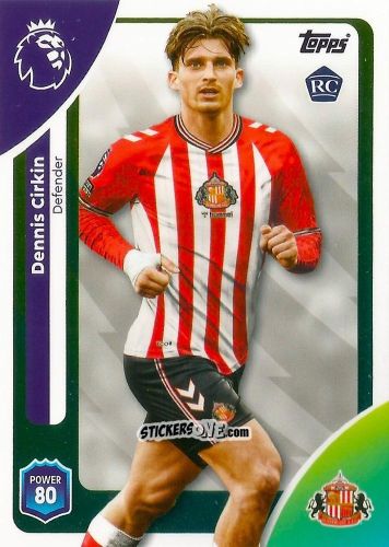 Cromo Dennis Cirkin - Premier League 2026 Trading Cards
 n. 346 - Topps