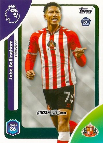 Cromo Jobe Bellingham - Premier League 2026 Trading Cards
 n. 352 - Topps