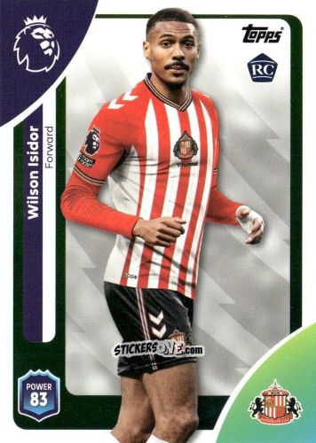 Cromo Wilson Isidor - Premier League 2026 Trading Cards
 n. 357 - Topps