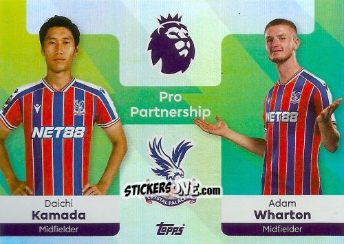 Cromo Daichi Kamada / Adam Wharton - Premier League 2026 Trading Cards
 n. 368 - Topps